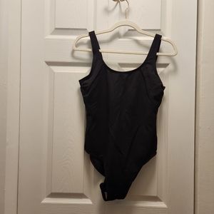 Islander Black One-piece Swimming Suit - 12